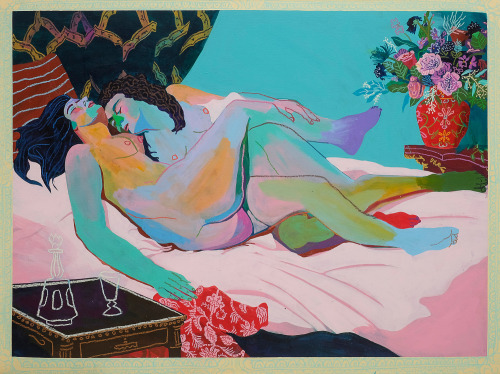 mrhoneybunny:Andy Dixon“Expensive Painting (Dreamers)” 2016,...