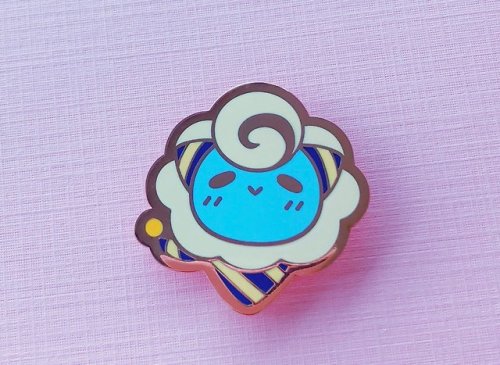 retrogamingblog:Pokemon Dessert Pins made by CosmicSkies