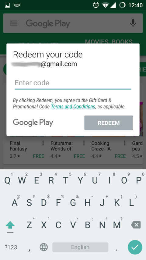 1 Dollar Google Play Code Legit Card Codes Free