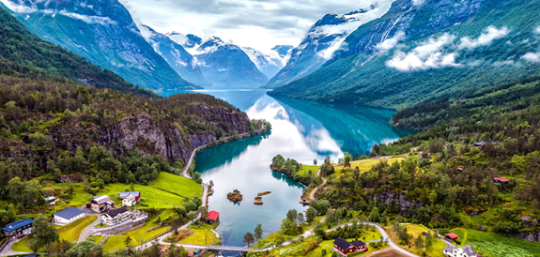 Norway natural view 
