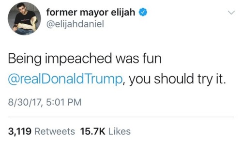 nasaqueer:Comedian and vlogger Elijah Daniel became mayor of...