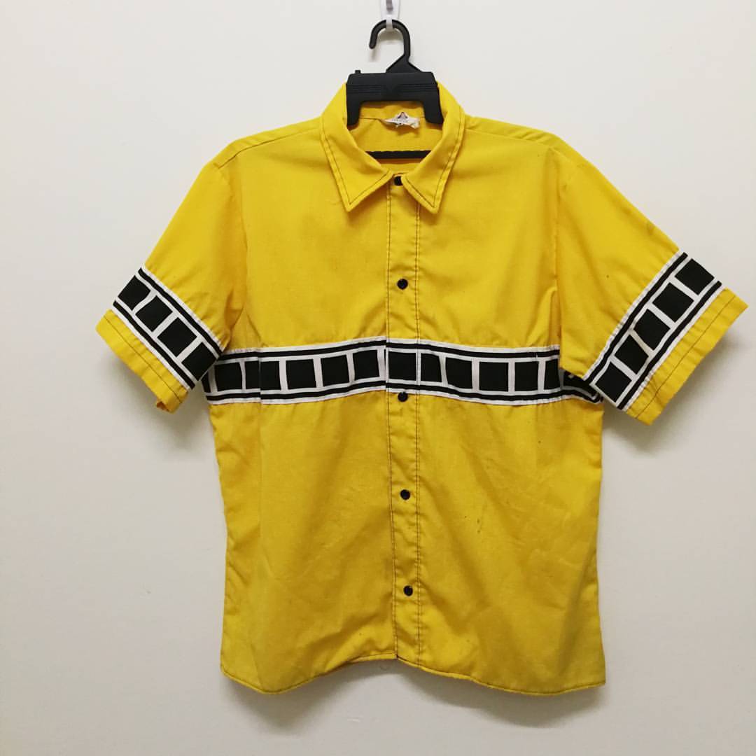 yellow 70s shirt