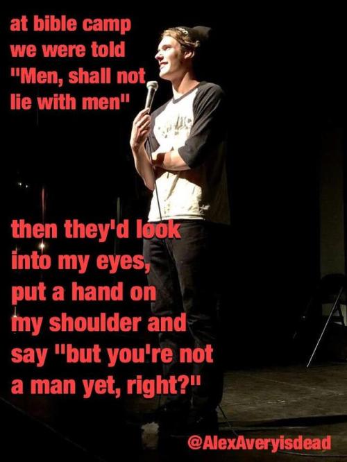 standup-comedy:Bible Camp