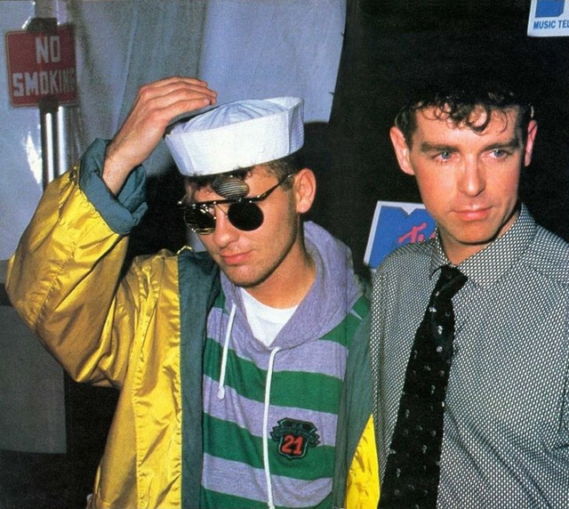 Pet Shop Boys at the 1986 MTV Awards.