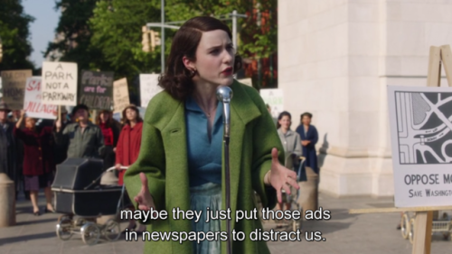 fuertecito:The Marvelous Mrs. Maisel 1x04 “The Disappointment...