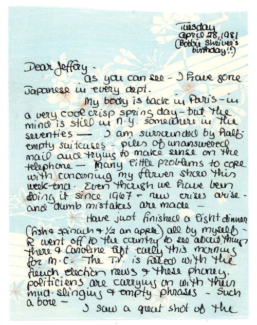 handwritten letters on Tumblr