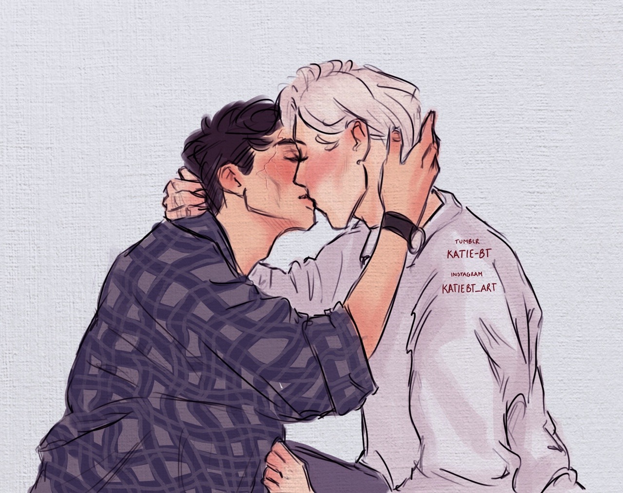 I used a. gif as a reference coz they’re the PERFECT DRARRY. 