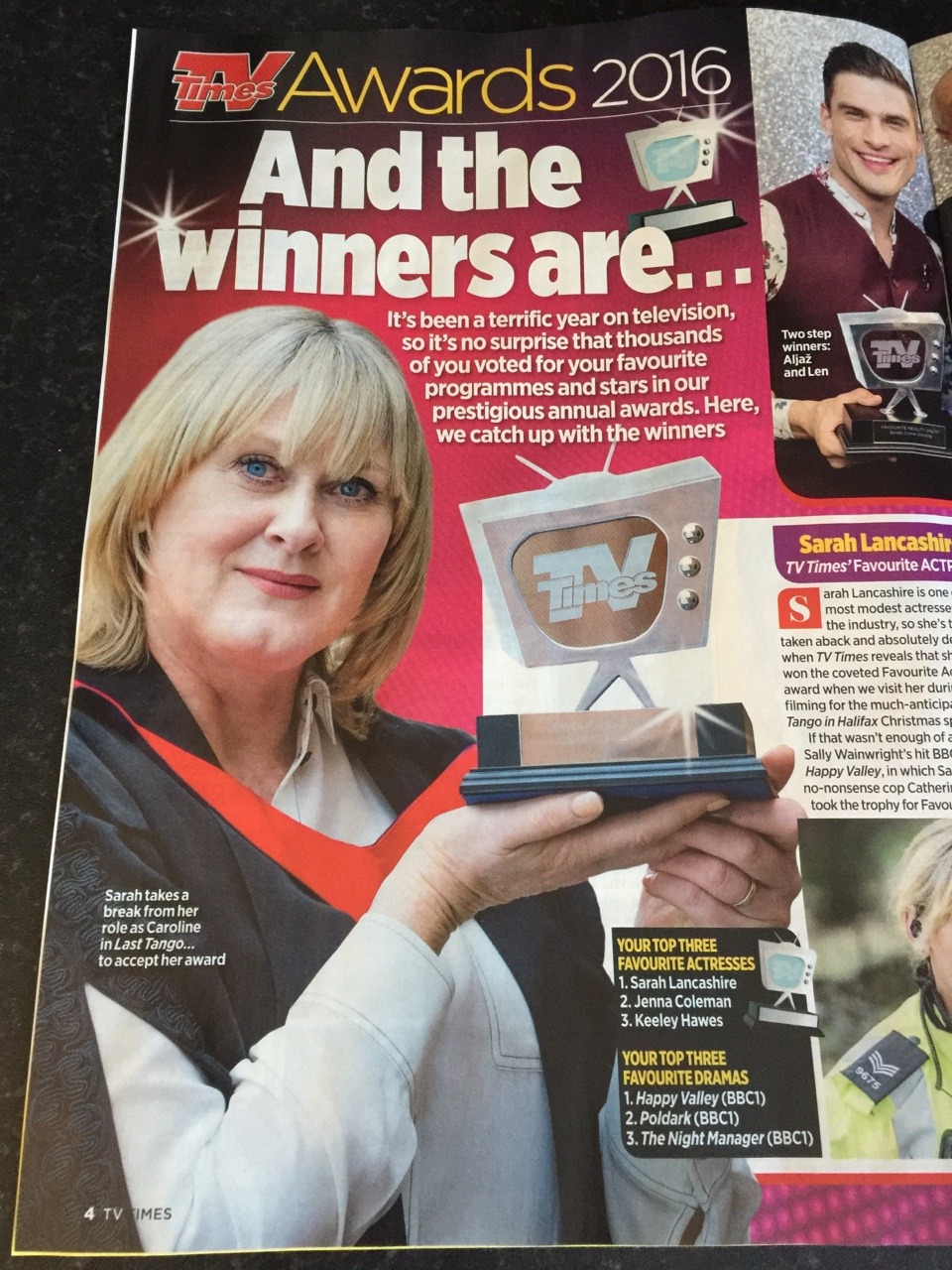 2019 year - Sarah Lancashire: I Truly Believe That Gender Has Nothing To Do With Who You Fall For 2019 year