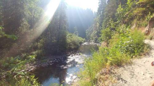 Oregon Adventures. My buddy and I looking majestic as fuck.