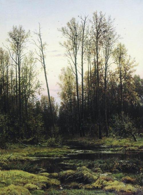 ivan-shishkin:Forest in spring, Ivan Shishkin