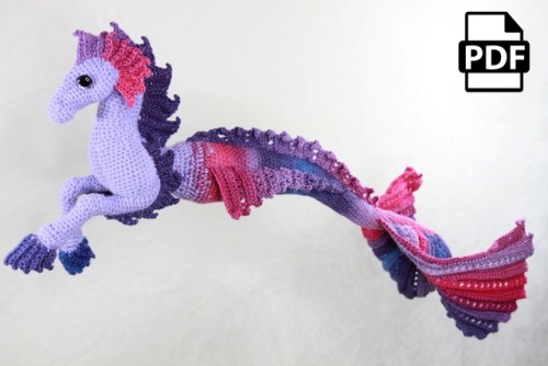 sosuperawesome:Amigurumi Dragon and Mermicorn Patterns, by...