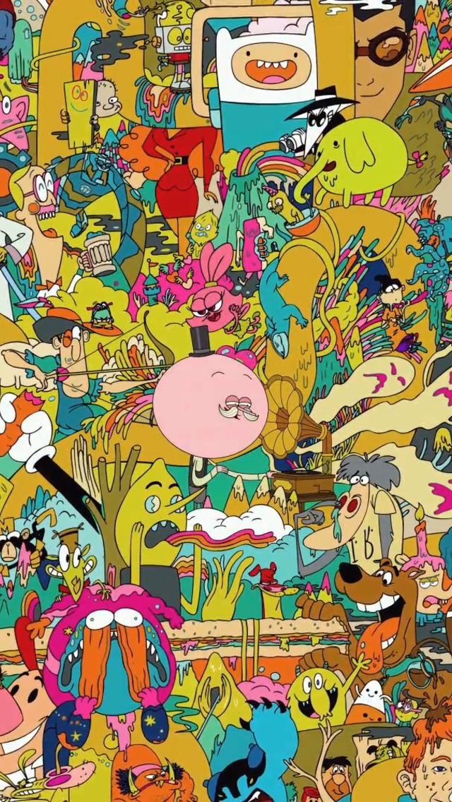 iPhone 5 Wallpapers (Tons of Cartoon Network Characters ...