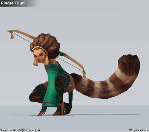 Ringtail Gurl byYara Rocha