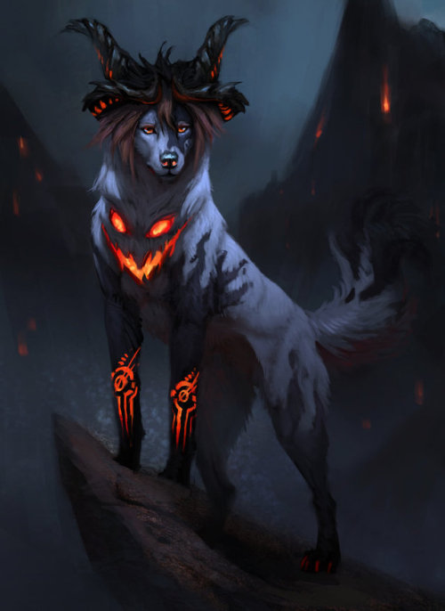 jademere:Wolf/dog post for the end of...