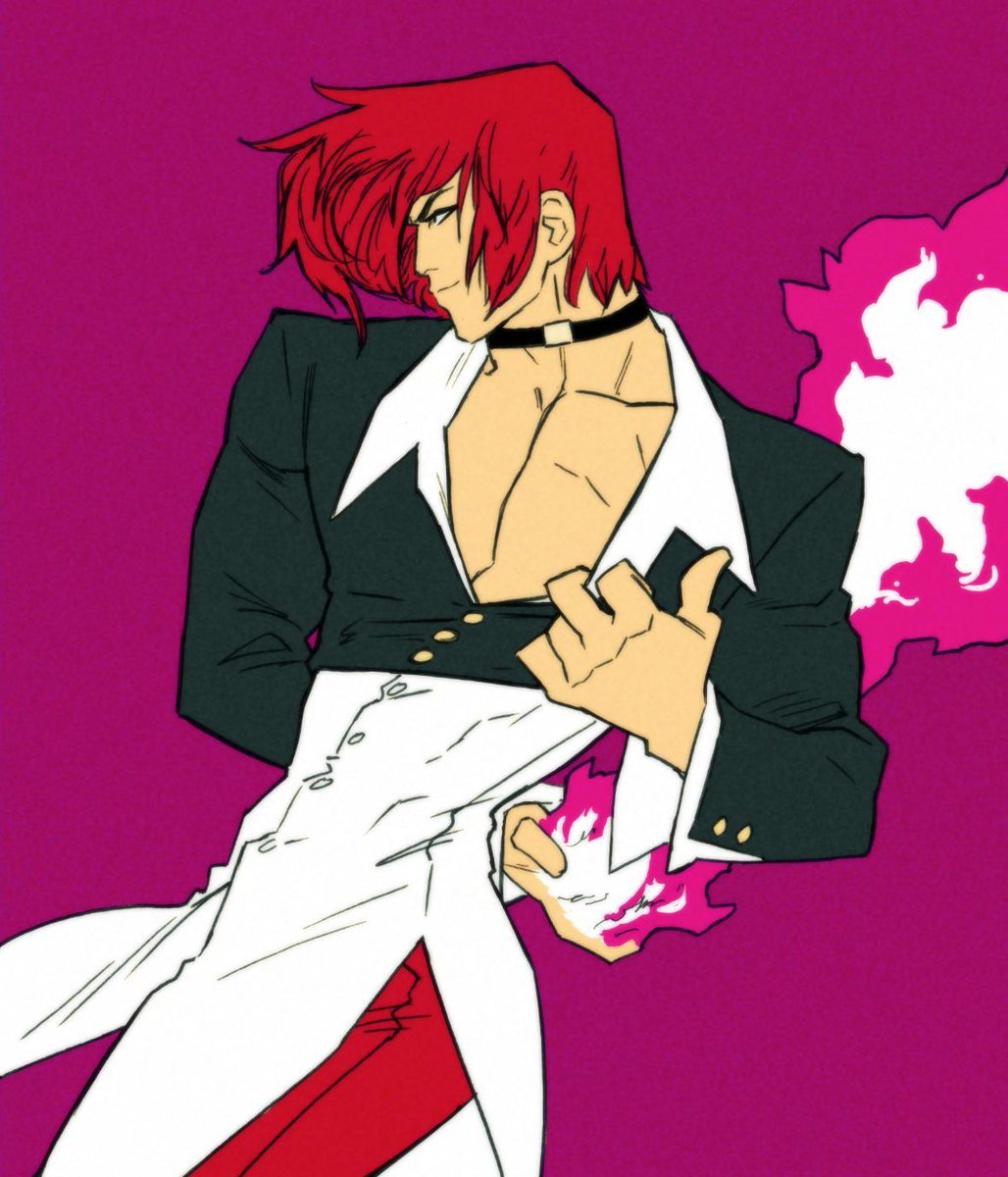 King of Fighters - Yagami Iori by Kris Anka.