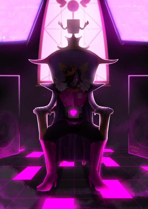 anorha-nono:I drew king Mettaton for @neutralzine