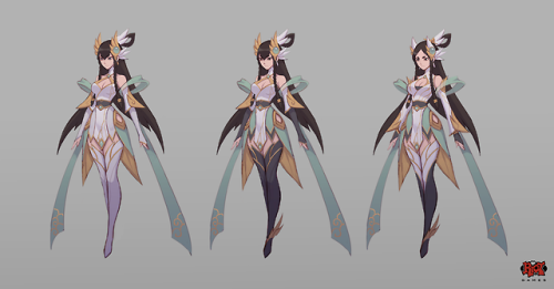 liyart:Divine Sword Irelia skin concepts