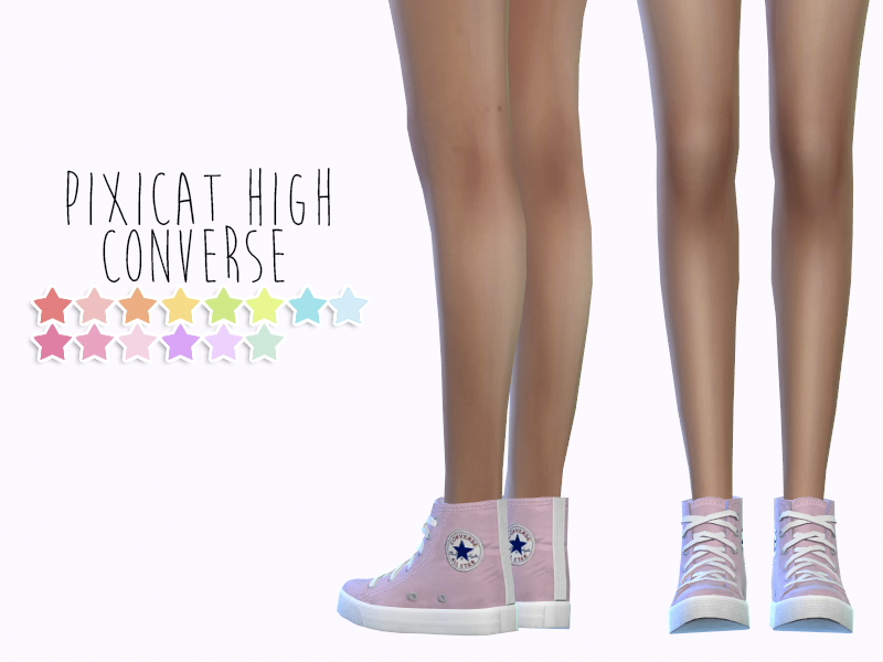 converse shoes cc sims 4