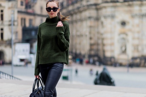 Leather Street Style