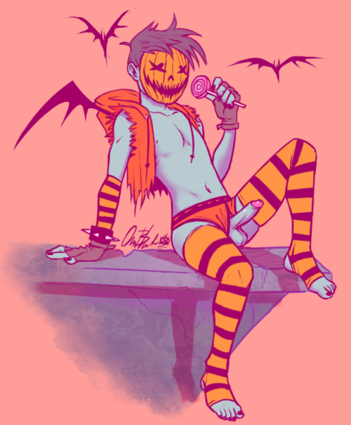 omegablacknsfw:Trick or twink? 