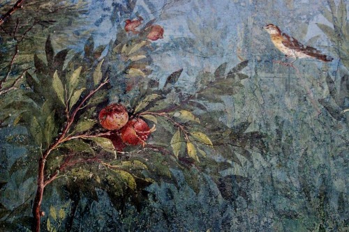 last-of-the-romans:The Painted Garden of the Villa of Livia....