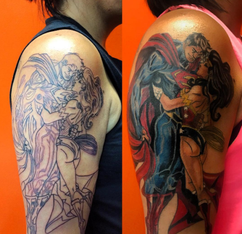 Justice League Tattoo / Justice Tattoo by StevenHoward on DeviantArt