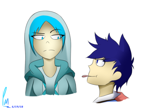 glitchtale rin winterway kody fallenfire patience integrity too lazy to get their actual color pallete never get to draw the wizards very much.. i REALLY have no idea how dork colors... my art