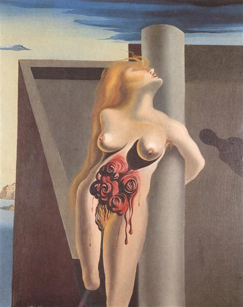 salvadordali-art:The Bleeding Roses1930Salvador Dali