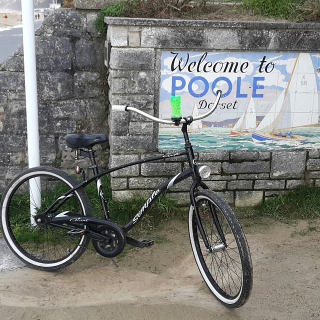 The random stuff I like: Beach cruiser on the actual beach. Even if it