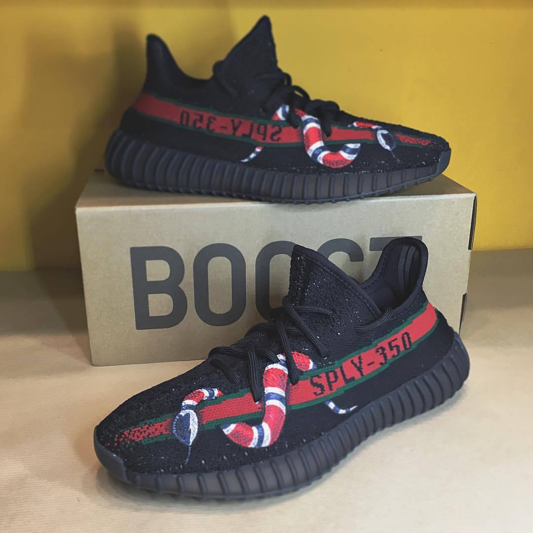 yeezy gucci snake