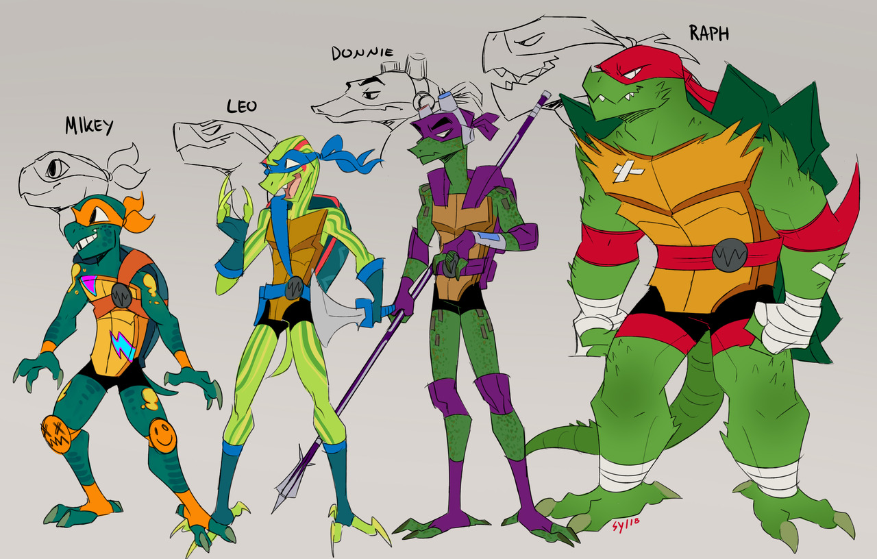 Rottmnt Mikey Drawing
