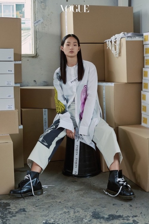 koreanmodel:Shin Hyun Ji by Kim Jae Hoon for Vogue Korea Sept...