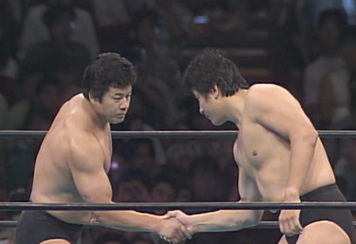 Tape Machines Are Rolling — Tatsumi Fujinami vs Akira Maeda (NJPW -...