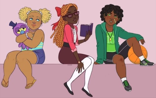 powerpuff girls blossom bubbles buttercup black girl magic