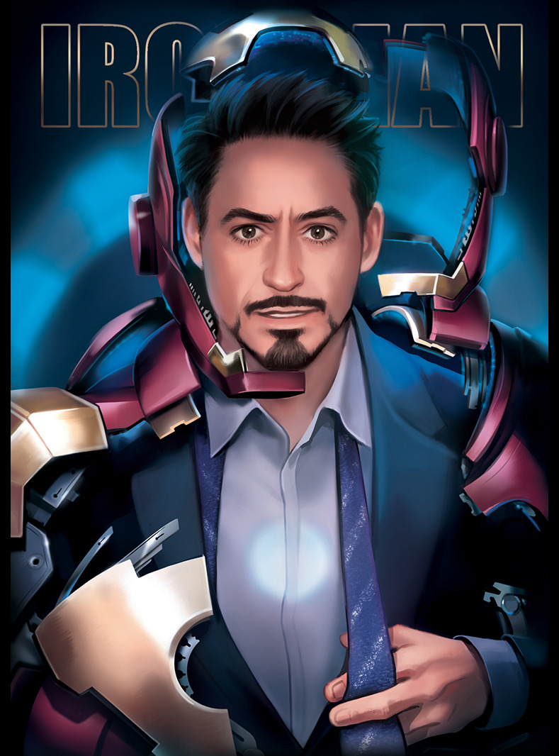Unrepentant Fangirl • MCU Tony Stark by Hallpen Hallpen: This is for...