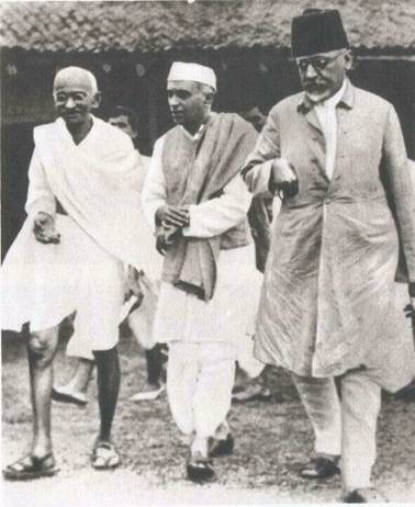 “One who is eager to dress himself in khadi from... - Vintage Indian ...