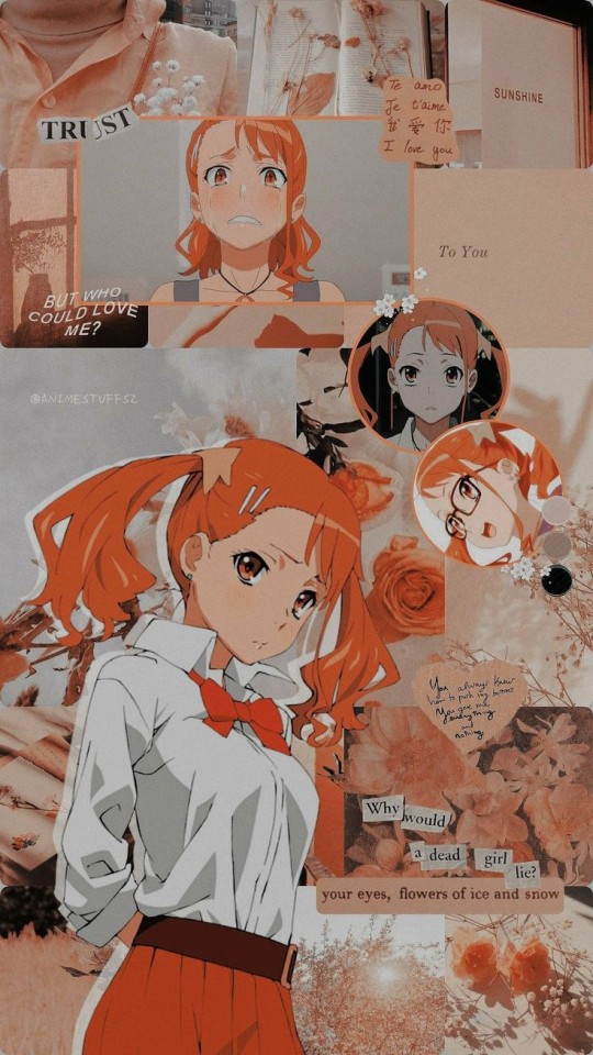 anohana lockscreens | Tumblr