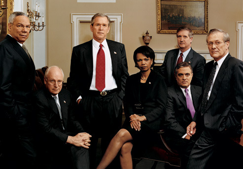 Unselective Italics George W Bush And His Inner Circle