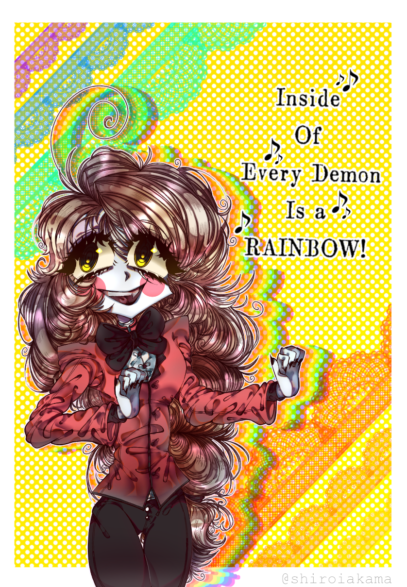 inside of every demon is a rainbow shirt