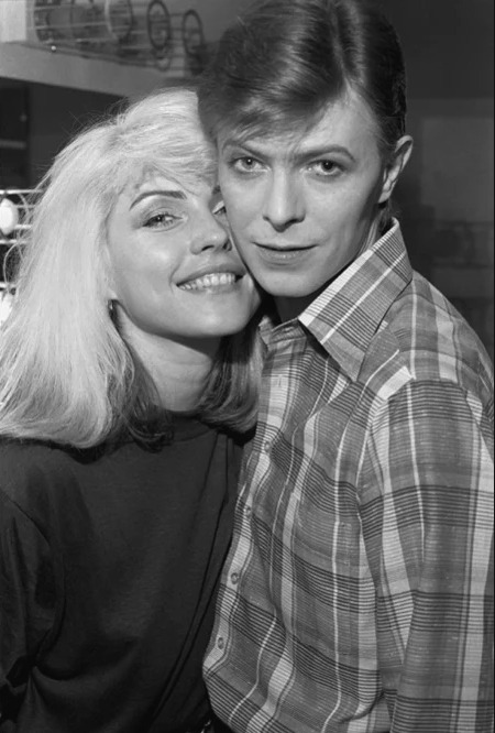 electricbeam:Debbie Harry and David Bowie