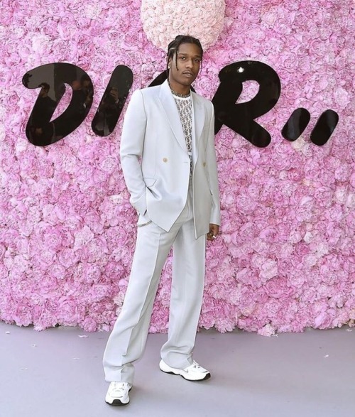 asap rocky asap mob dior prada paris fashion week paris testing awge shit fashion celebrity fashion high fashion gucci raf simons balenciaga louis vuitton