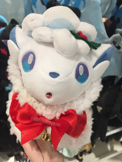 alolan vulpix christmas plush