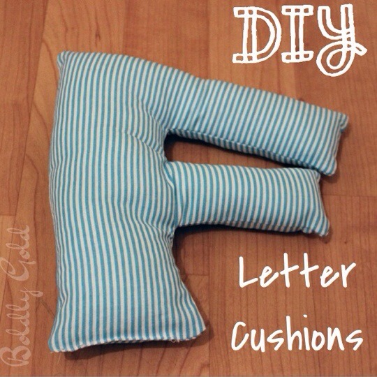 letter pillows