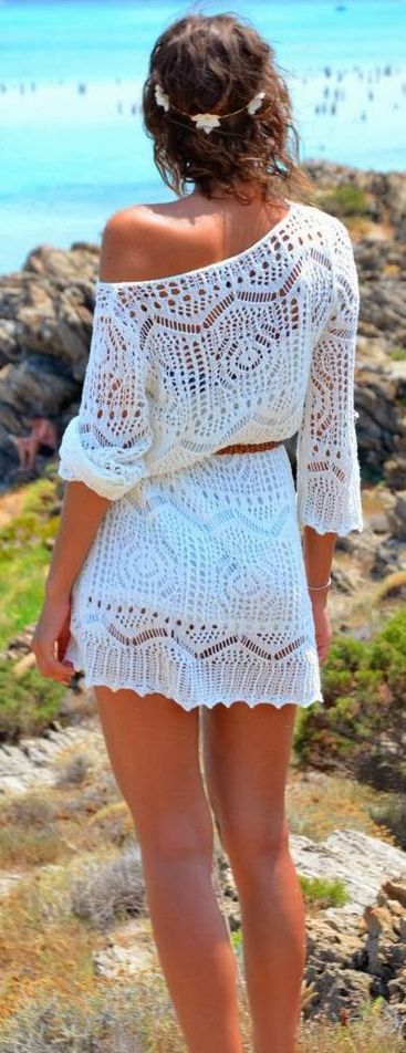 WANTED STYLE - Boho crochet dress similar here and here and here