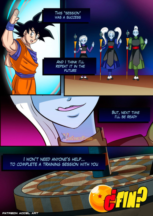 pervy-sage-the-hentai-senpai:Sexy Goku x Vados comic part 2