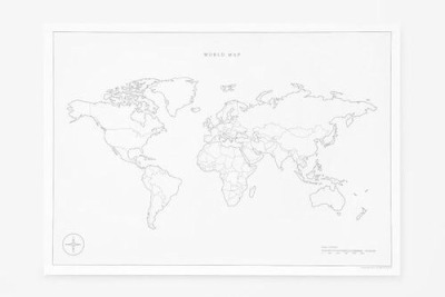 Map Of The World Outline Tumblr