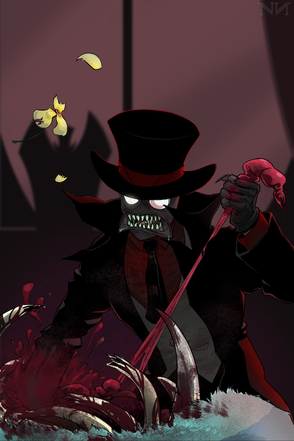 Remember not to clean in Black Hat’s office, or he’ll turn your insides out...
