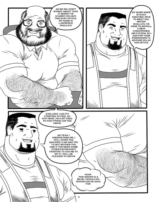 fkingtcomicprojects:My mister shullick comic translated to...