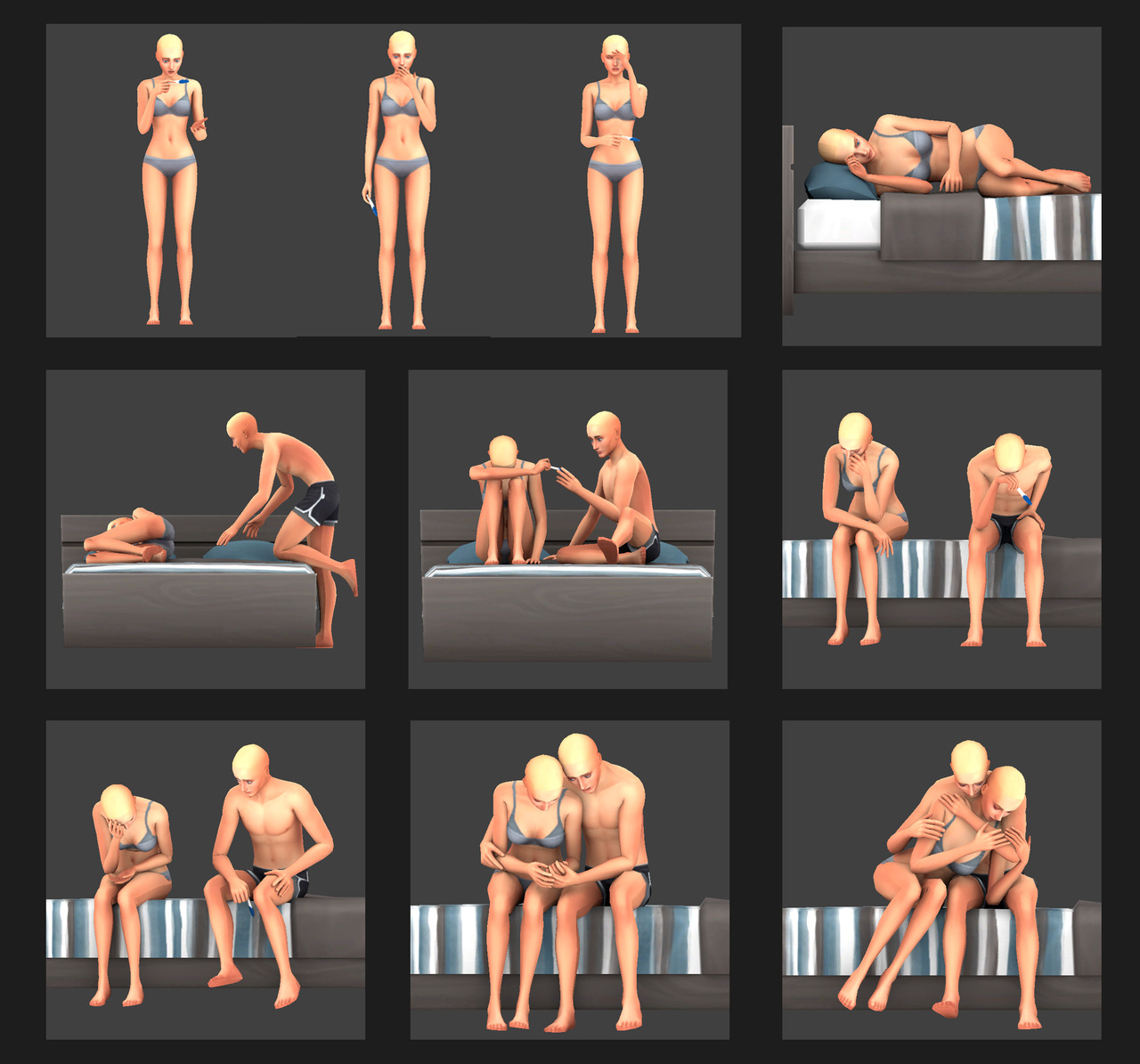 sims 4 pregnancy pose mod
