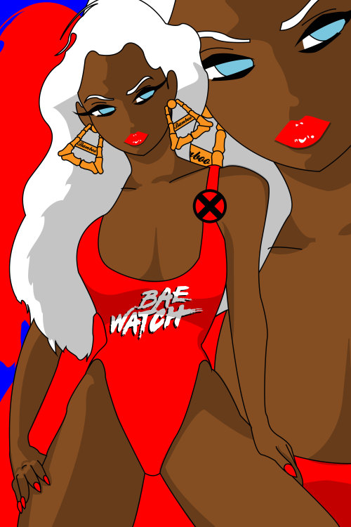 whoisandrejones:“Baewatch” by @6887​Storm as C.J. ParkerArt...